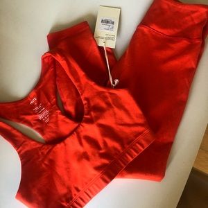 MATE THE LABEL Organic Stretch Legging and Matching Sports Bra!!
